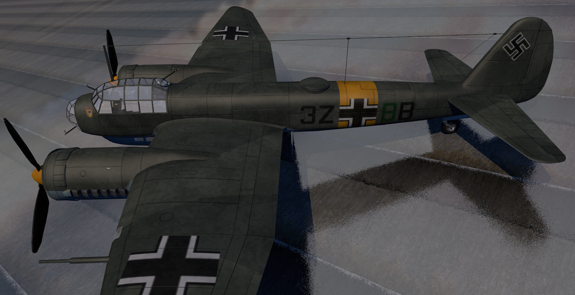Junkers Ju-88 A-4 3D model_2