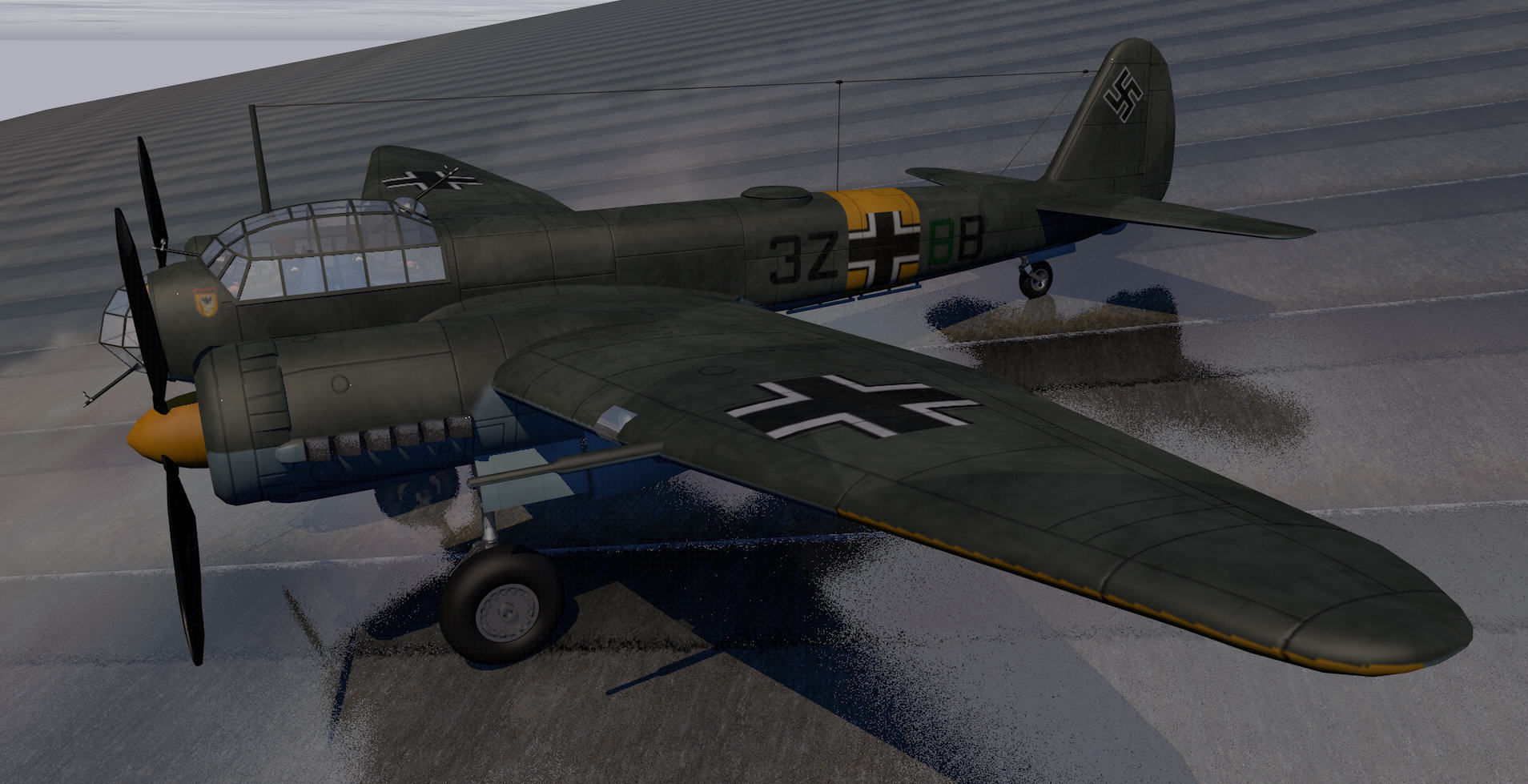 Junkers Ju-88 A-4 3D model_7