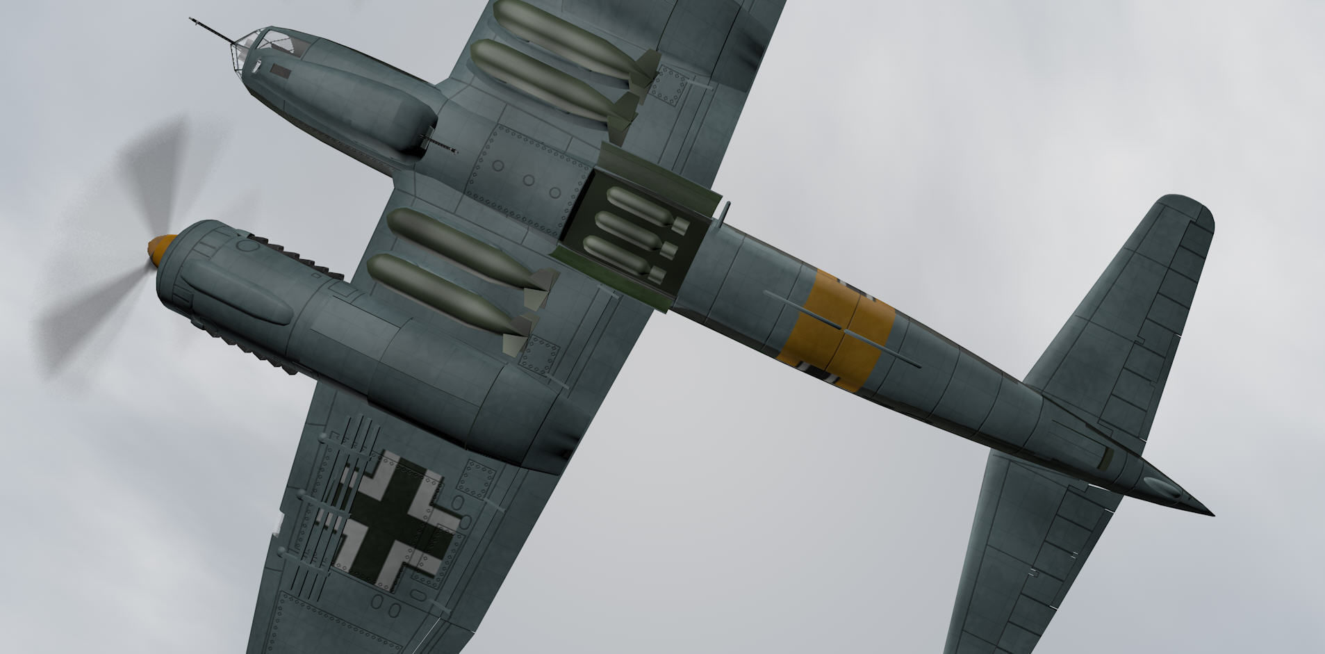 Junkers Ju-88 A-4 3D model_11