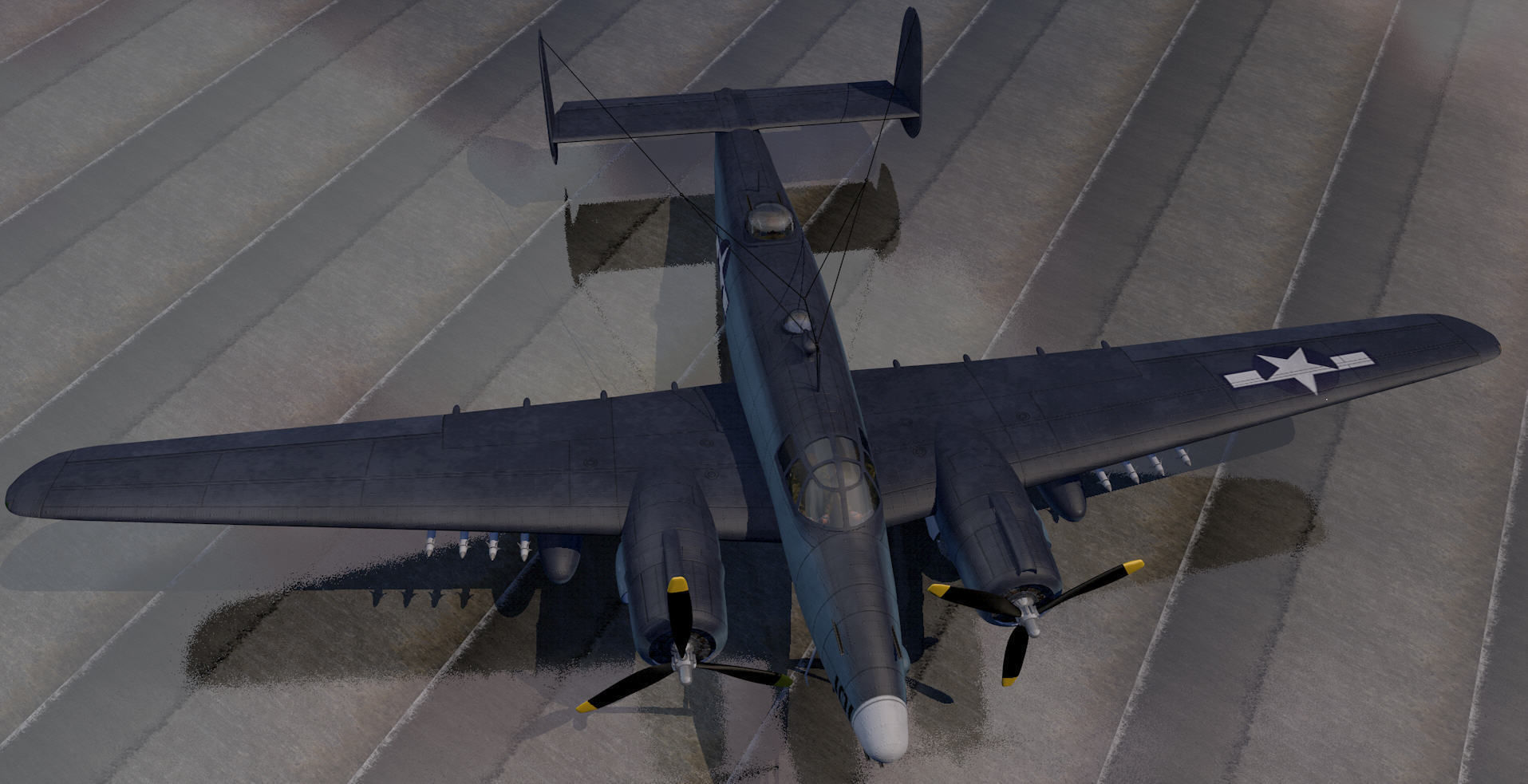 Lockheed PV-2 Harpoon 3D model_2