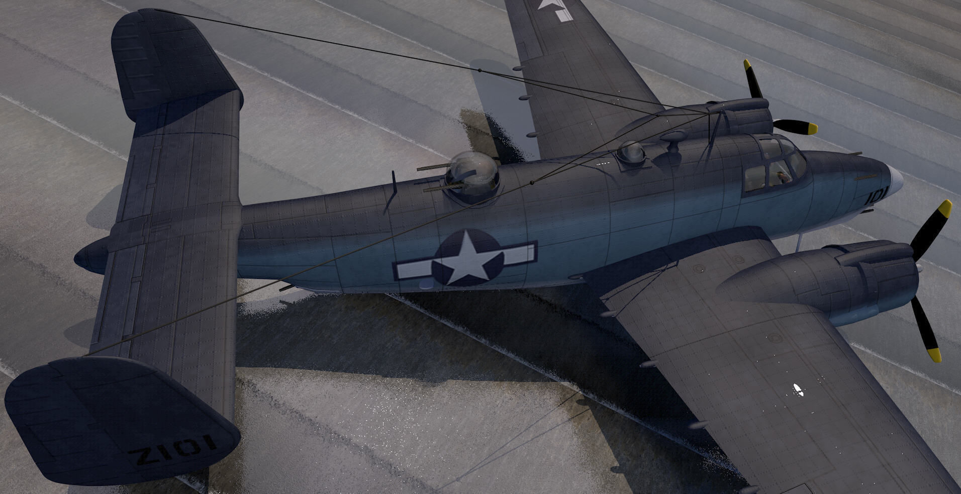 Lockheed PV-2 Harpoon 3D model_5