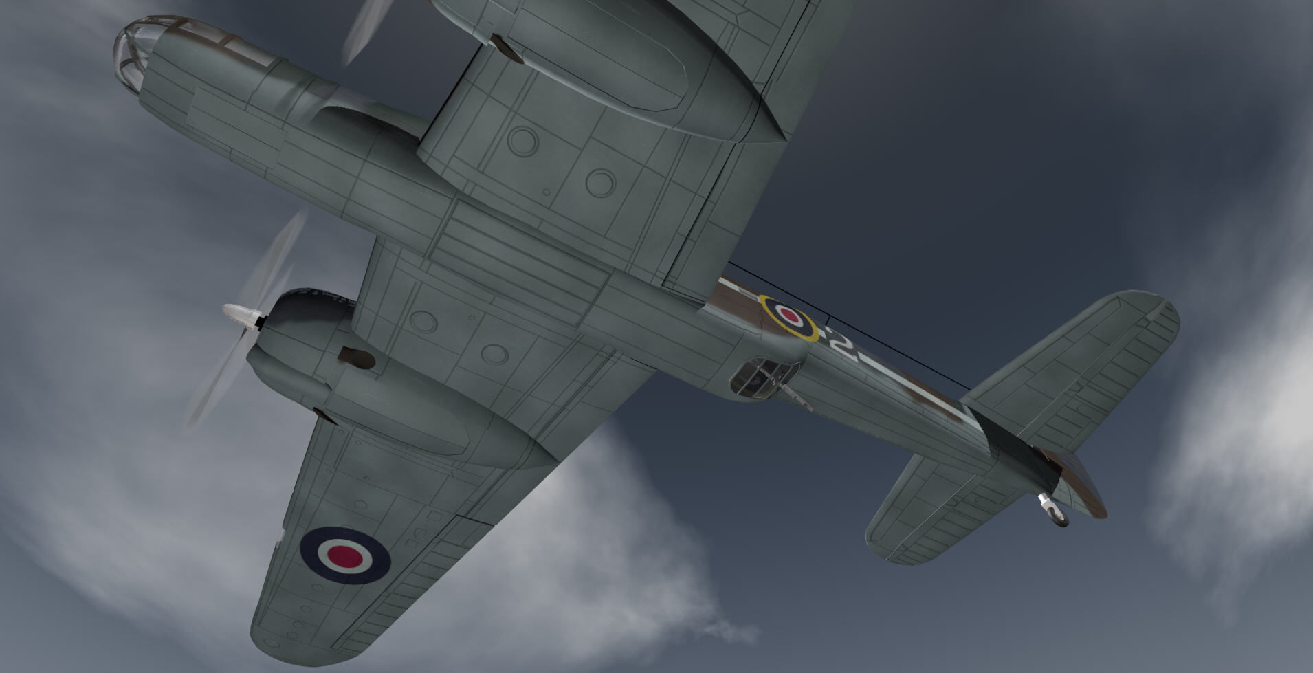 Martin 167 Maryland Mk-1 3D model_11