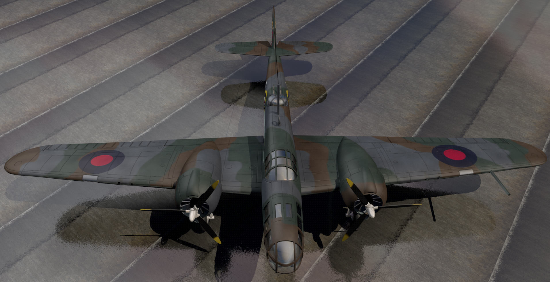 Martin 167 Maryland Mk-1 3D model_3