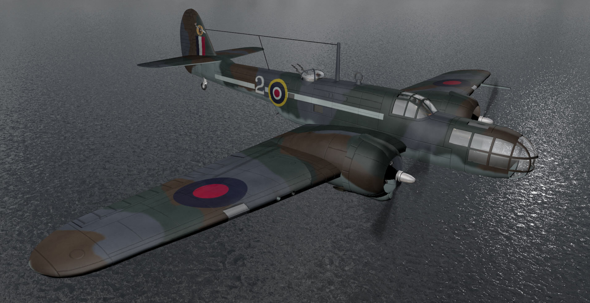 Martin 167 Maryland Mk-1 3D model_8