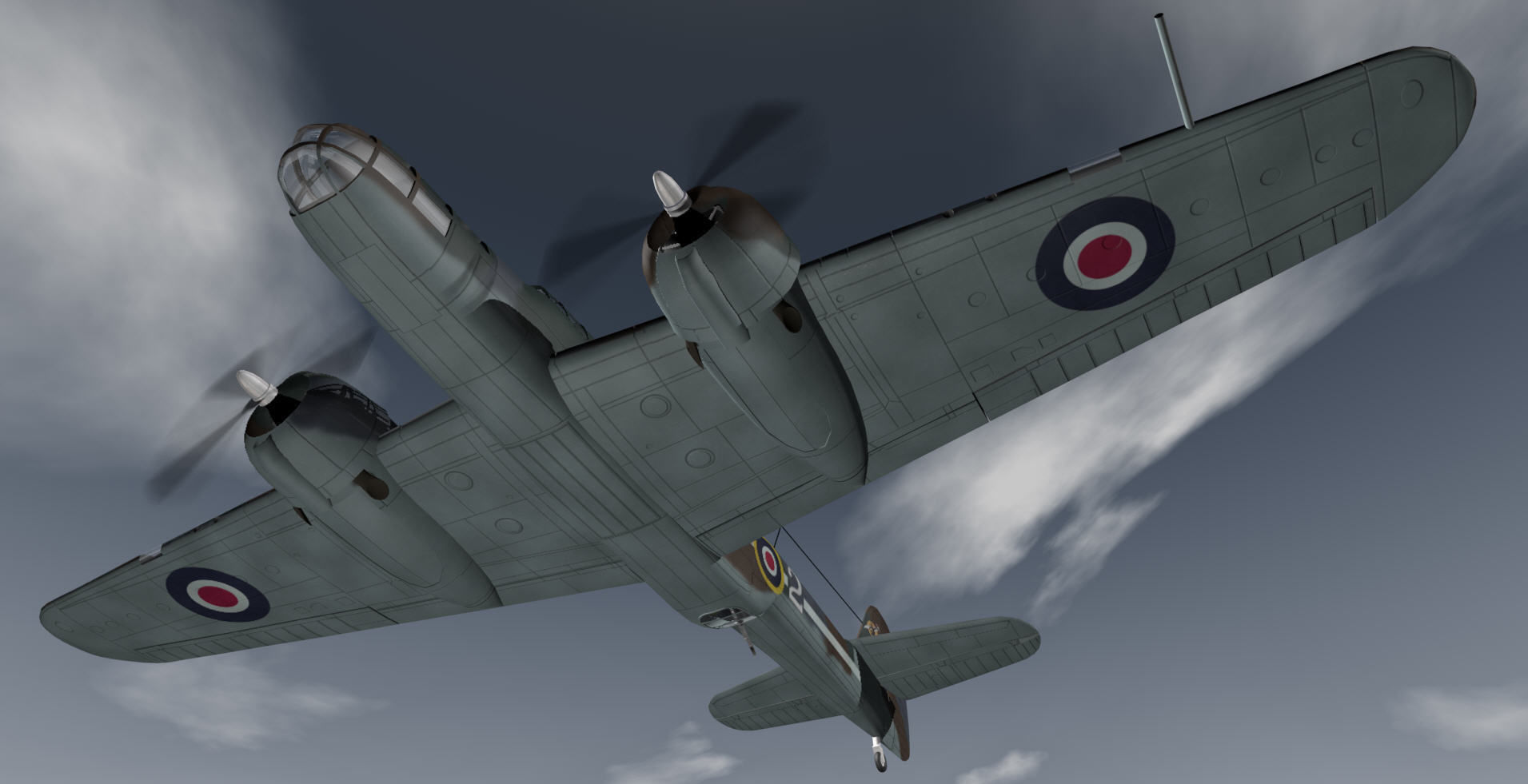Martin 167 Maryland Mk-1 3D model_10