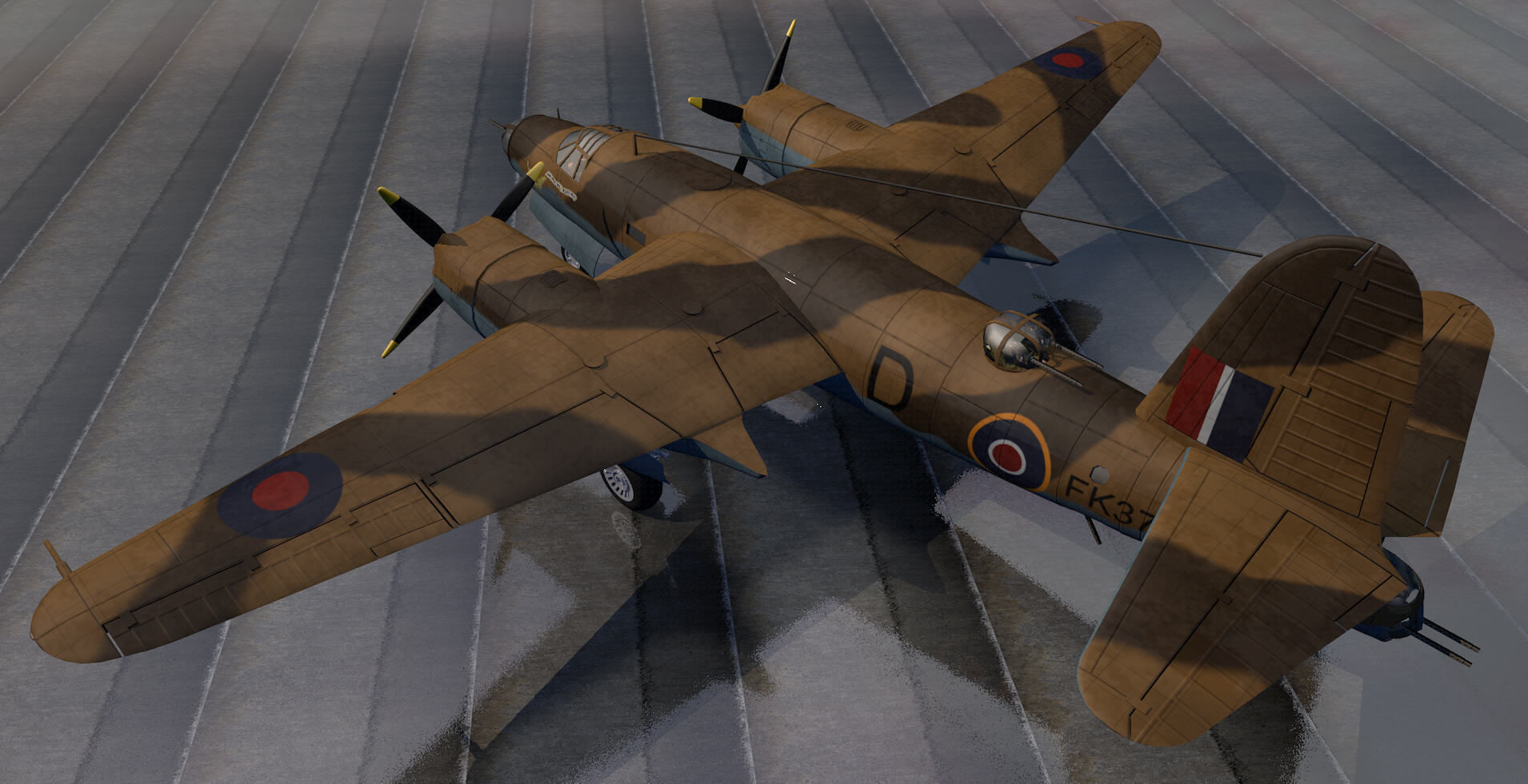 Martin Marauder Mk-1A - RAF 3D model_6