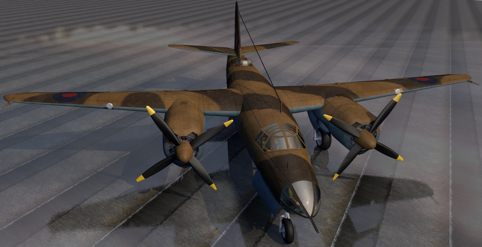 Martin Marauder Mk-1A - RAF 3D model_2