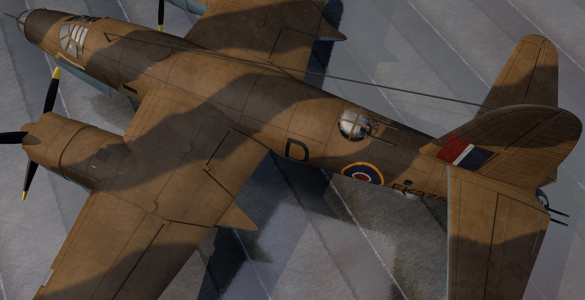 Martin Marauder Mk-1A - RAF 3D model_11