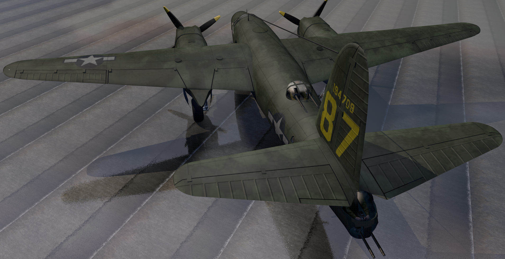 Martin B-26C Marauder 3D model_9