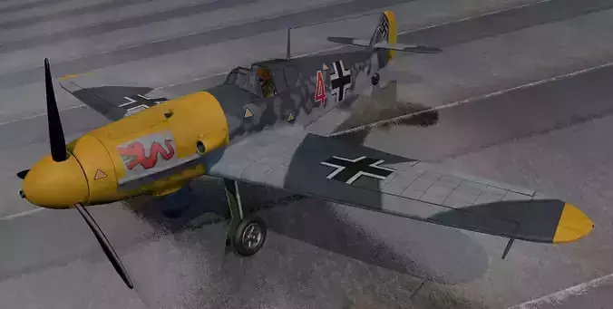 Messerschmitt Bf-109 F-2 Fritz