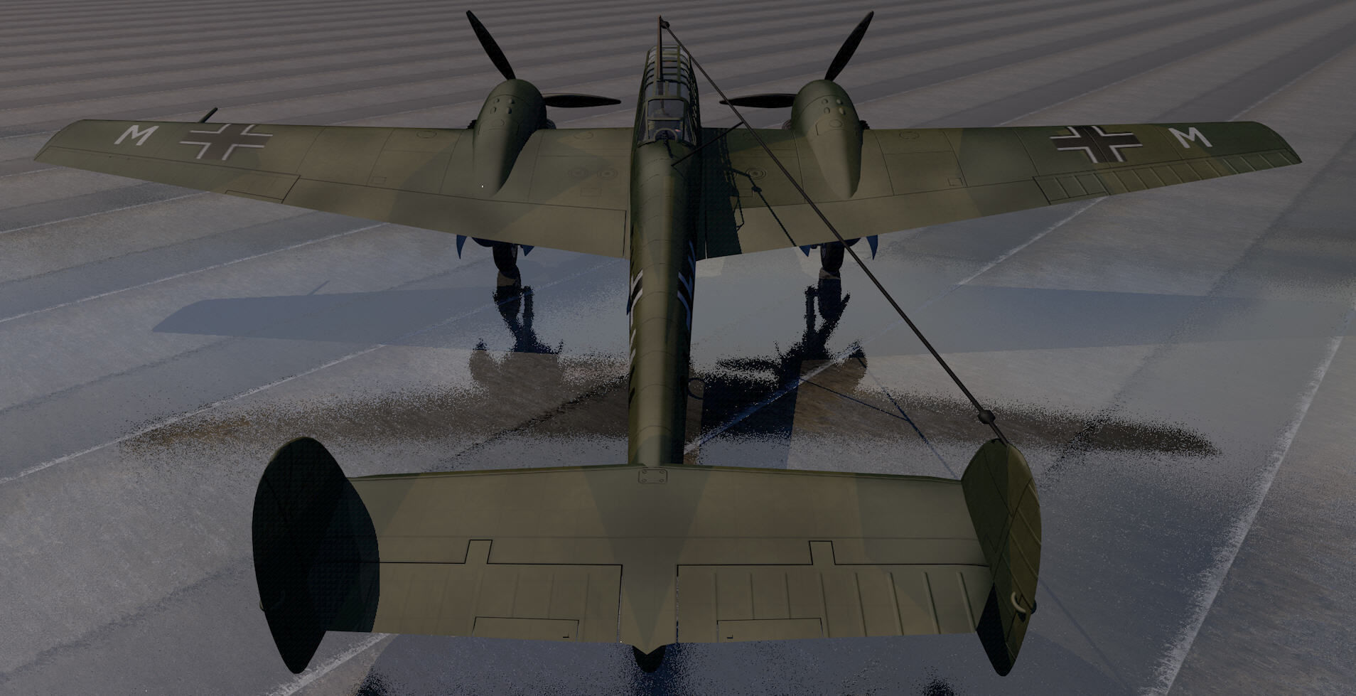 Messerschmitt Bf-110 C-3 3D model_2