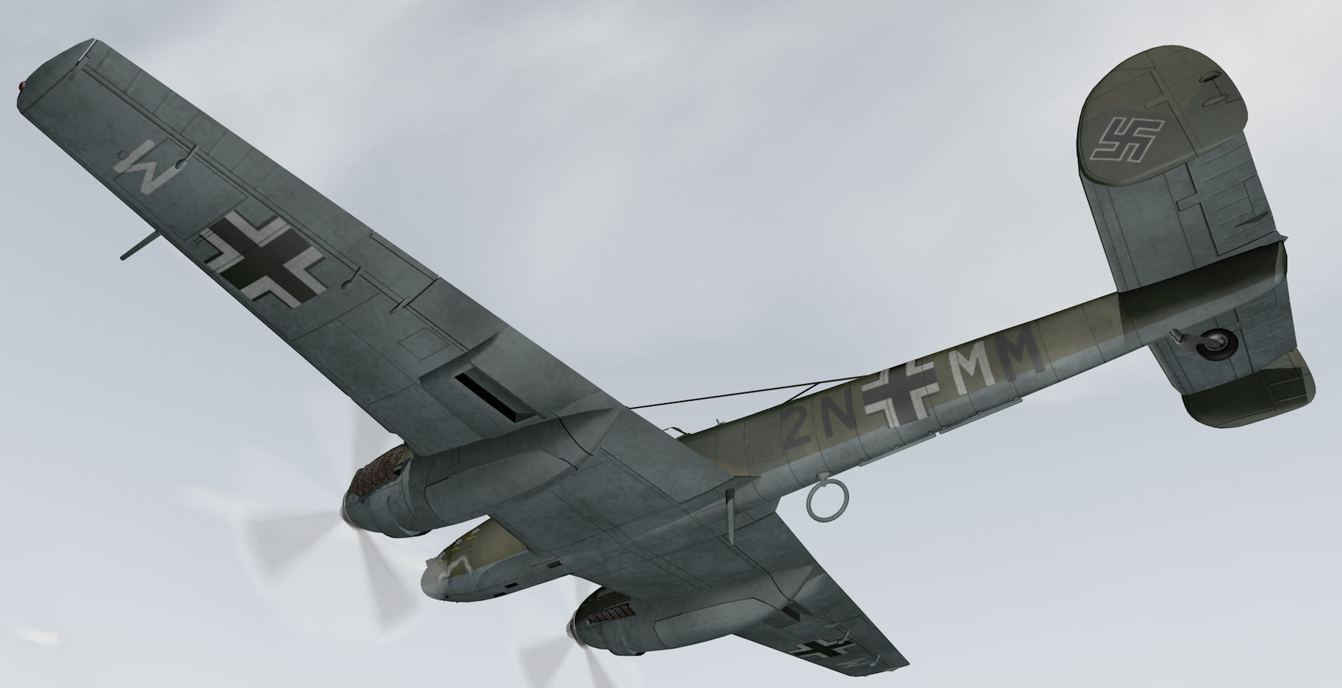 Messerschmitt Bf-110 C-3 3D model_9