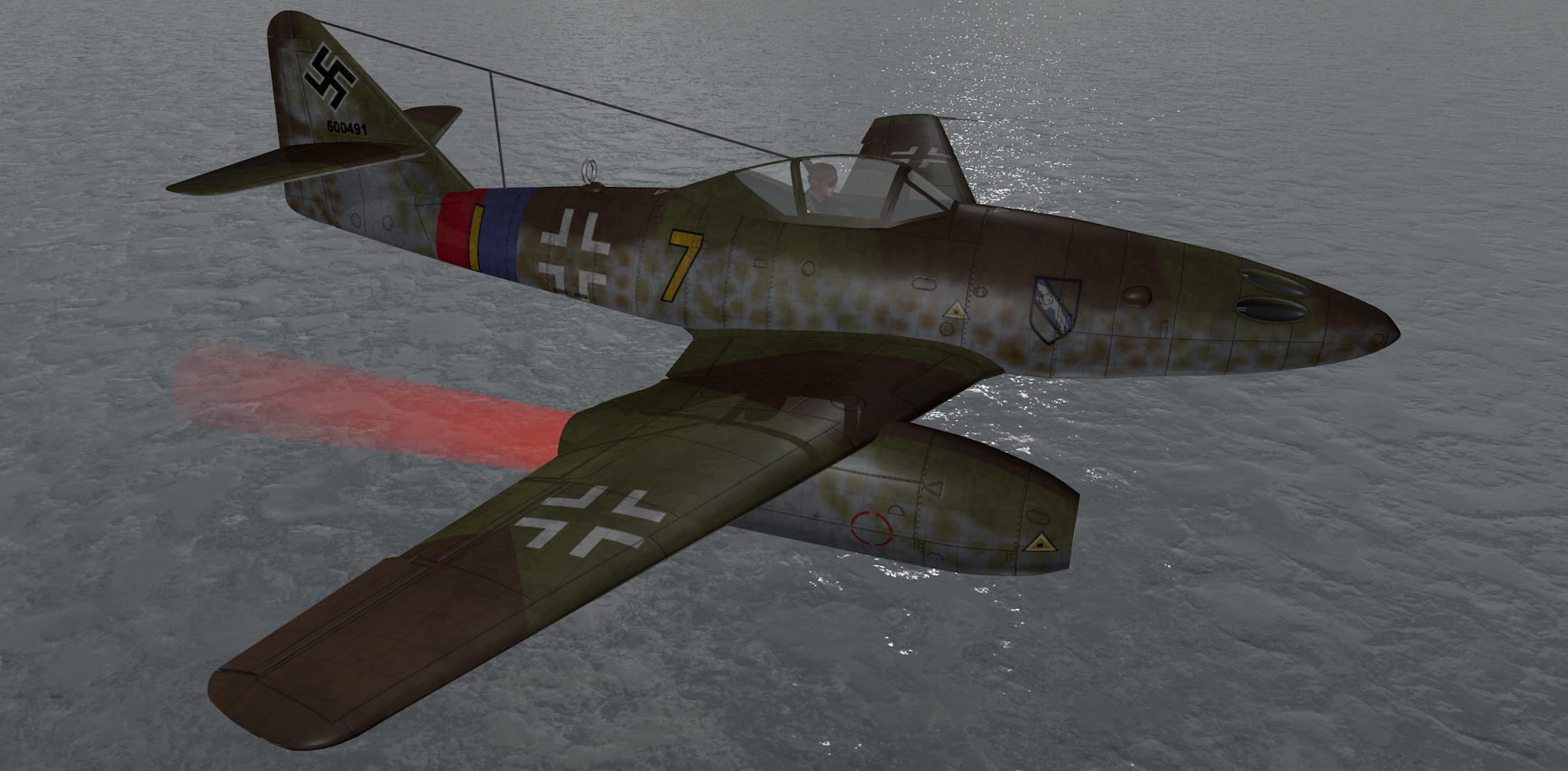 Messerschmitt Me-262 A-1 Schwalbe 3D model_7