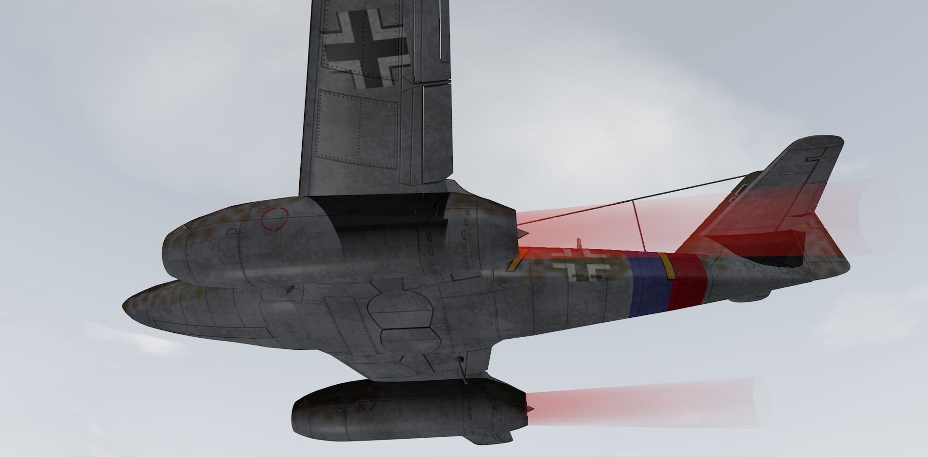 Messerschmitt Me-262 A-1 Schwalbe 3D model_9