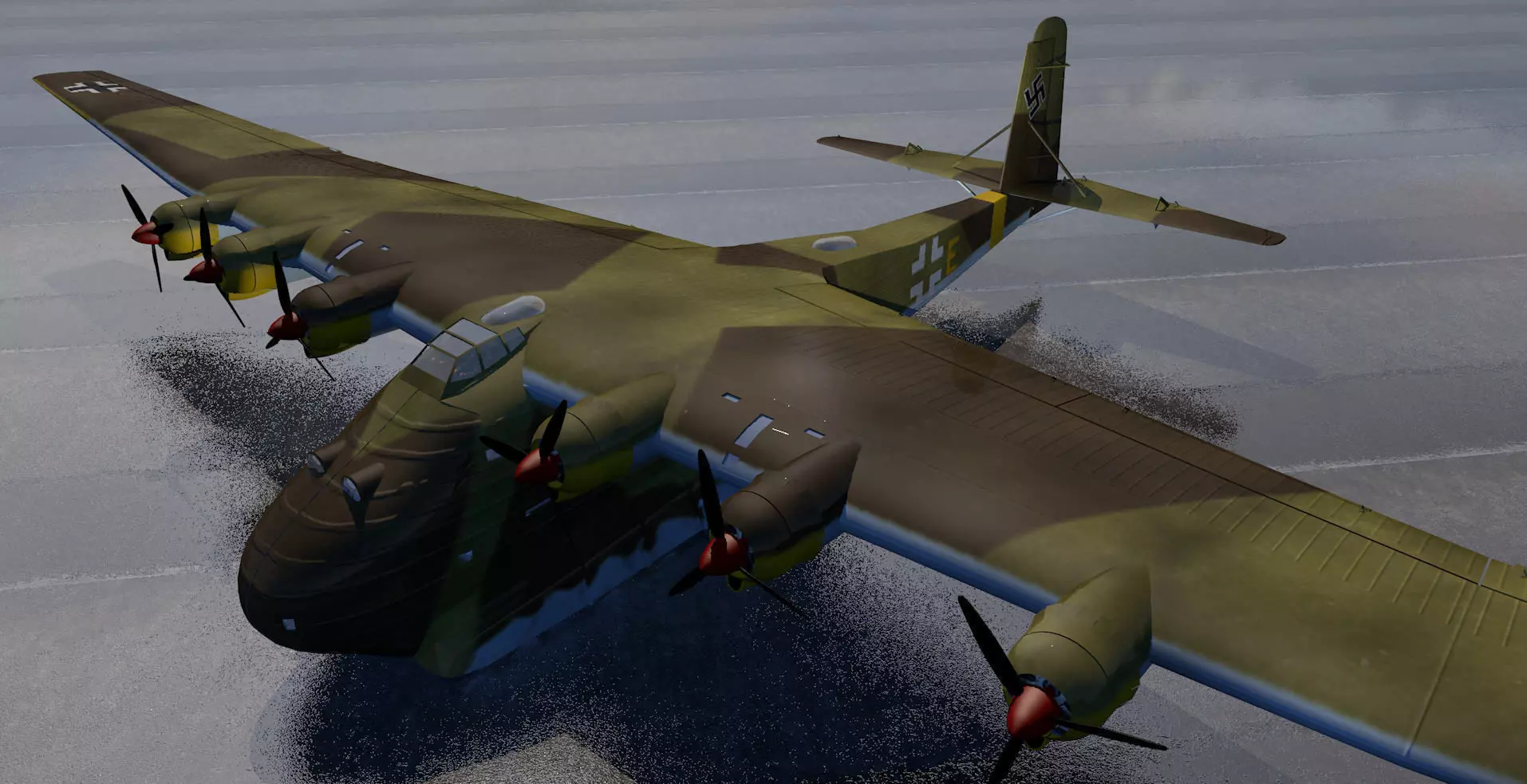 Messerschmitt Me-323D-6 Gigant 3D model_0