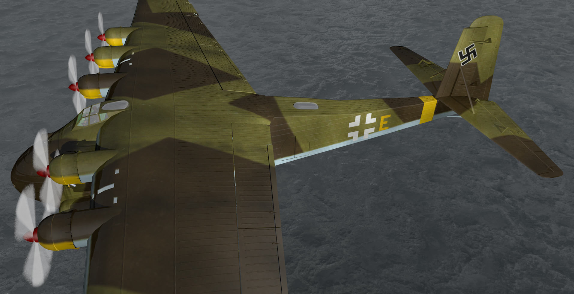 Messerschmitt Me-323D-6 Gigant 3D model_8