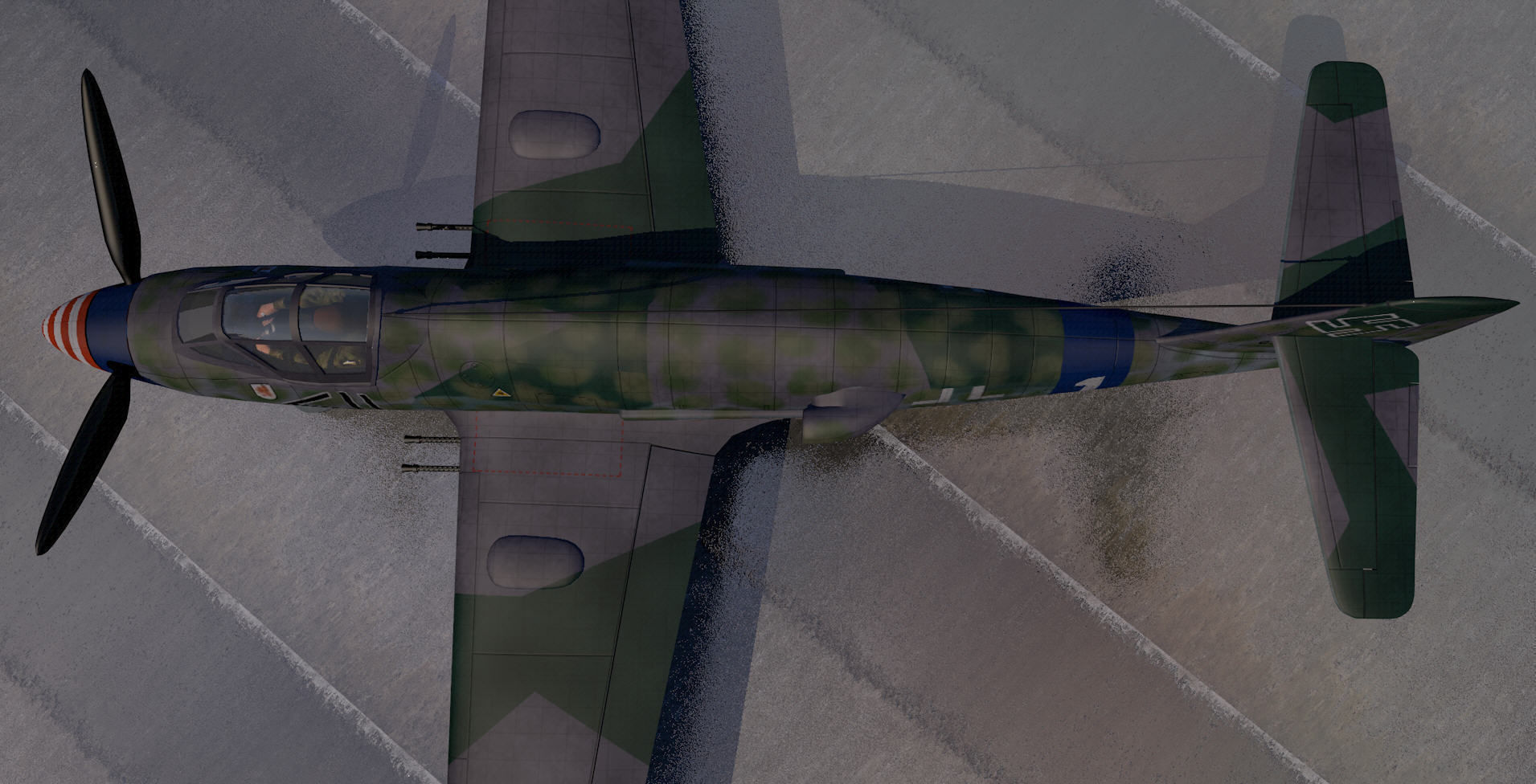 Messerschmitt Me-509 3D model_7