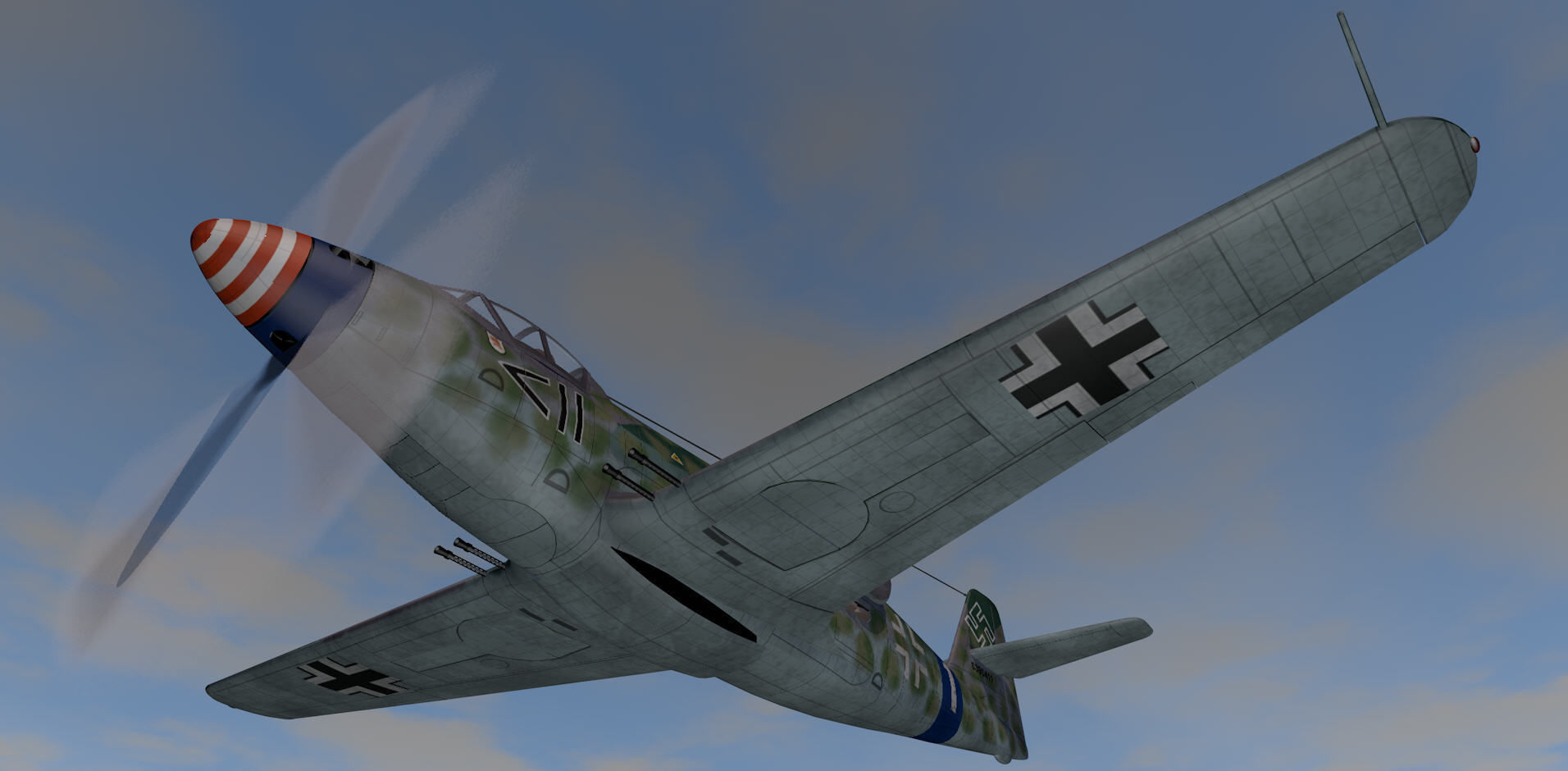 Messerschmitt Me-509 3D model_8