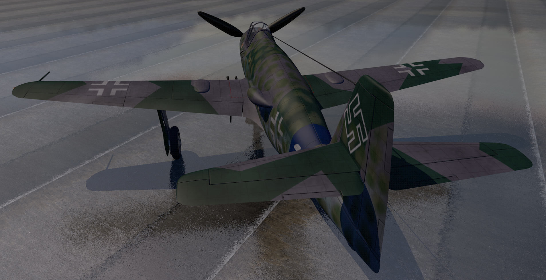 Messerschmitt Me-509 3D model_1
