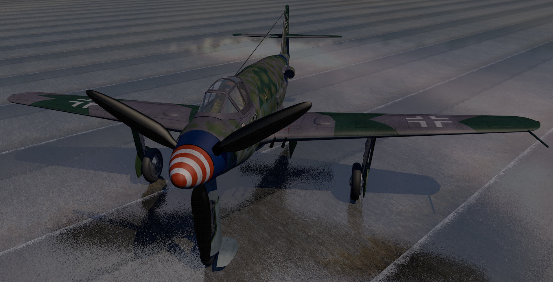 Messerschmitt Me-509 3D model_3