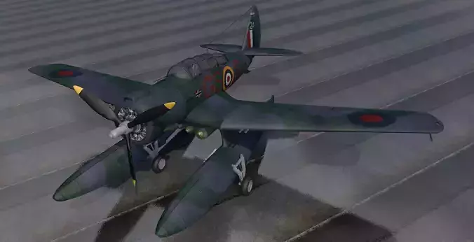 Northrop N-3PB Nomad - RAF