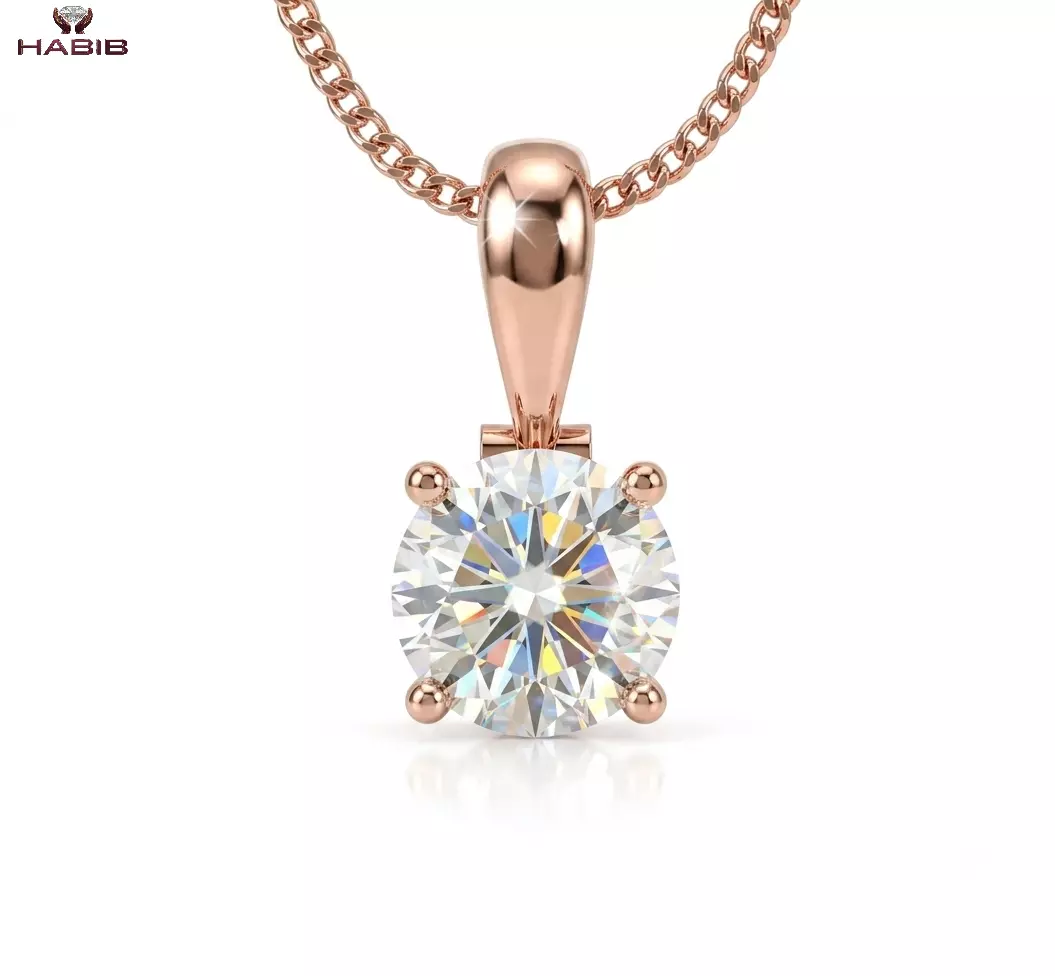 Luxury Diamond Pendant and Stud Earrings STL Jewelry CAD 3D print model