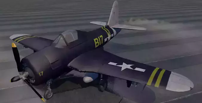 Ryan FR-1 Fireball 3D model