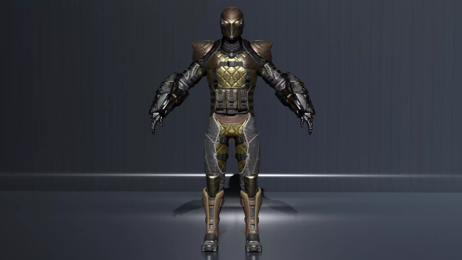 Shocker Low-poly 3D model