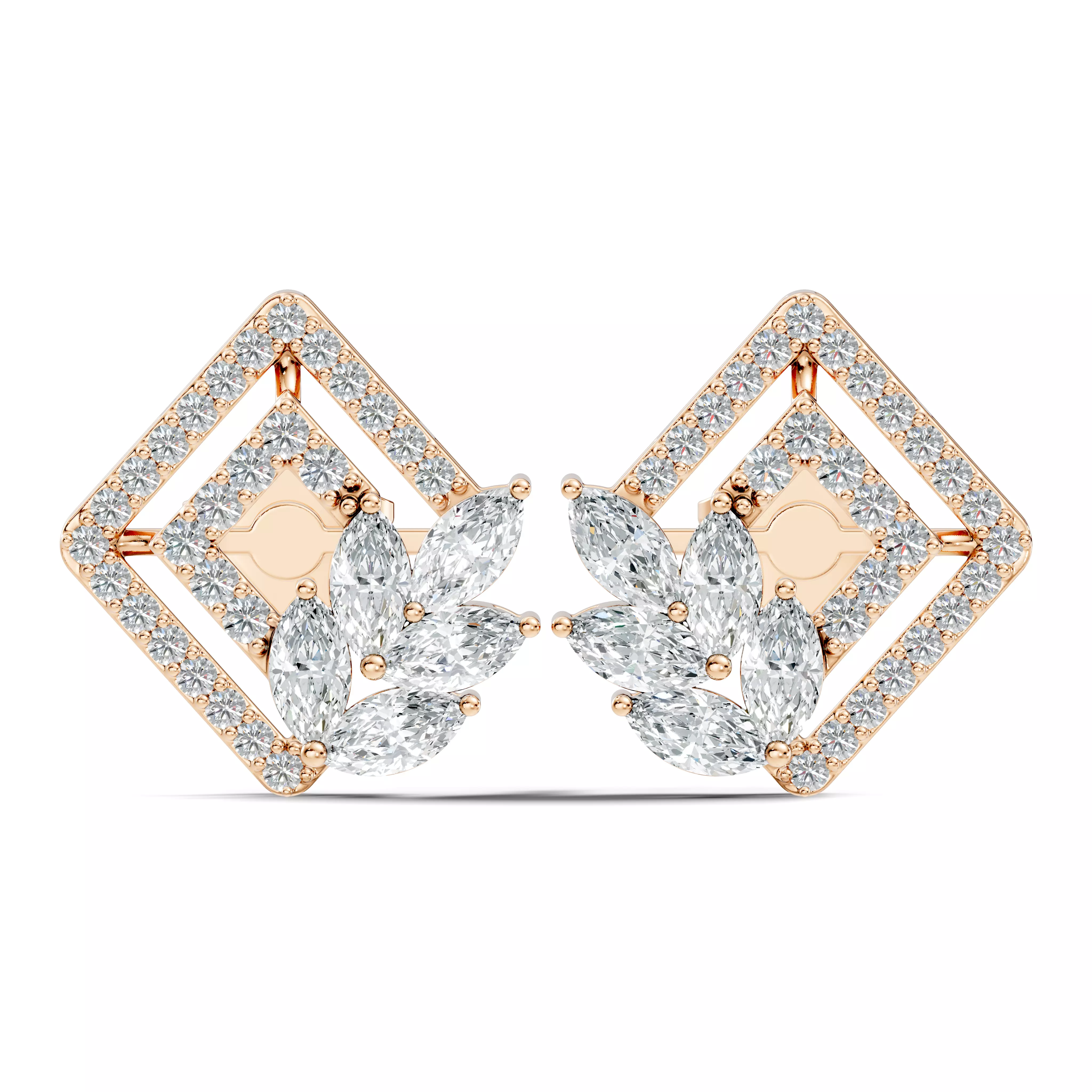 Studs Earrings 3D print model