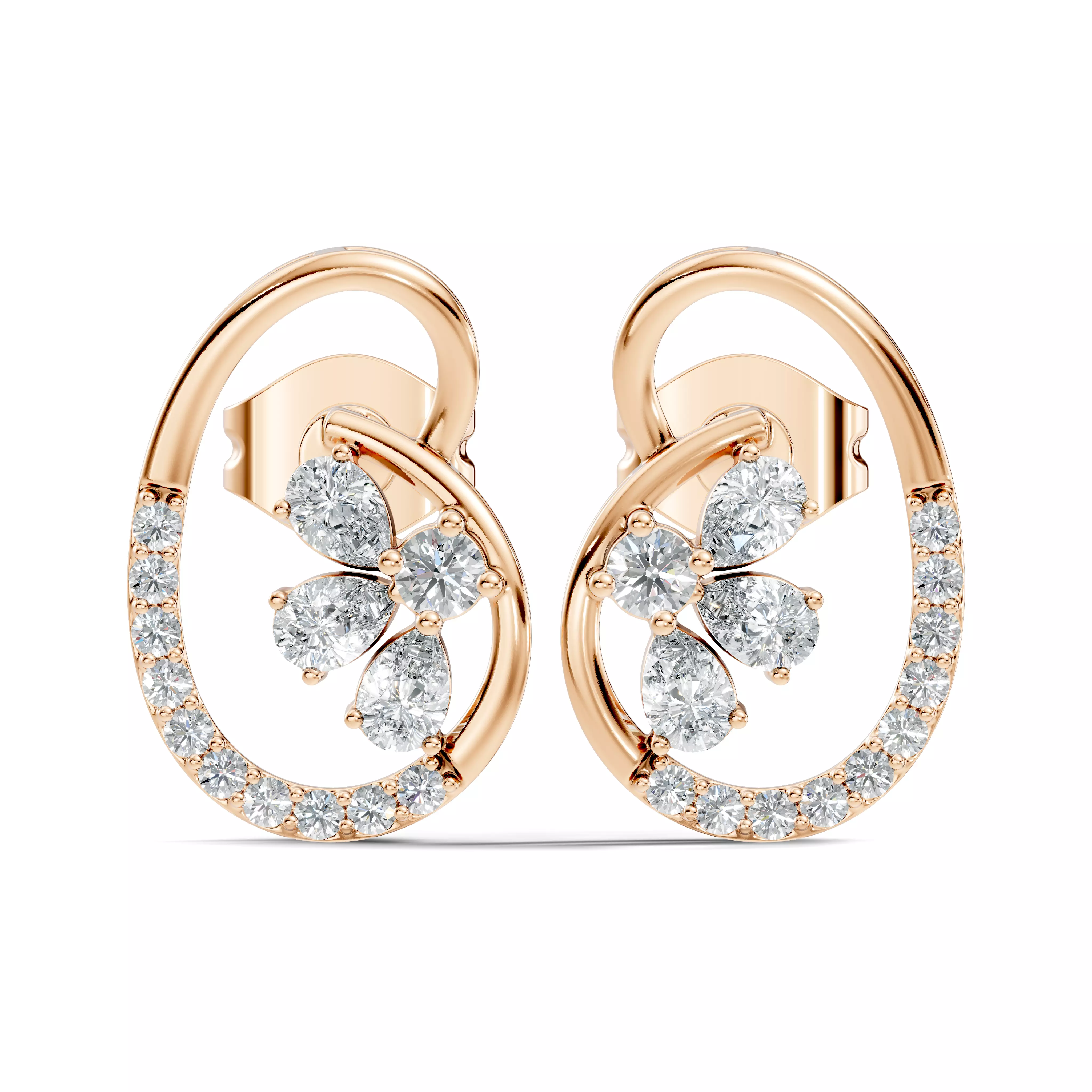 Studs Earrings 3D print model