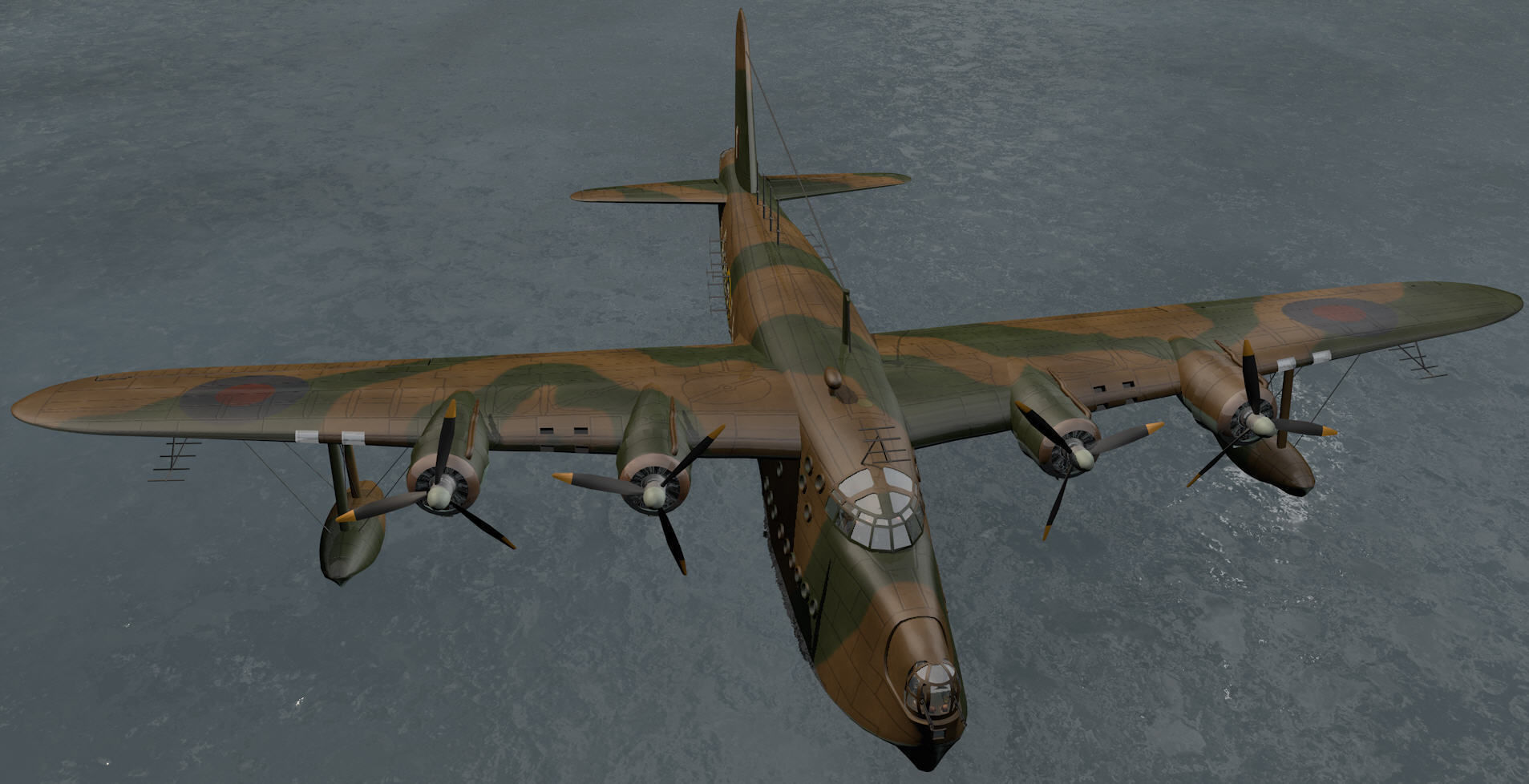 Short Sunderland Mk-2 3D model_1