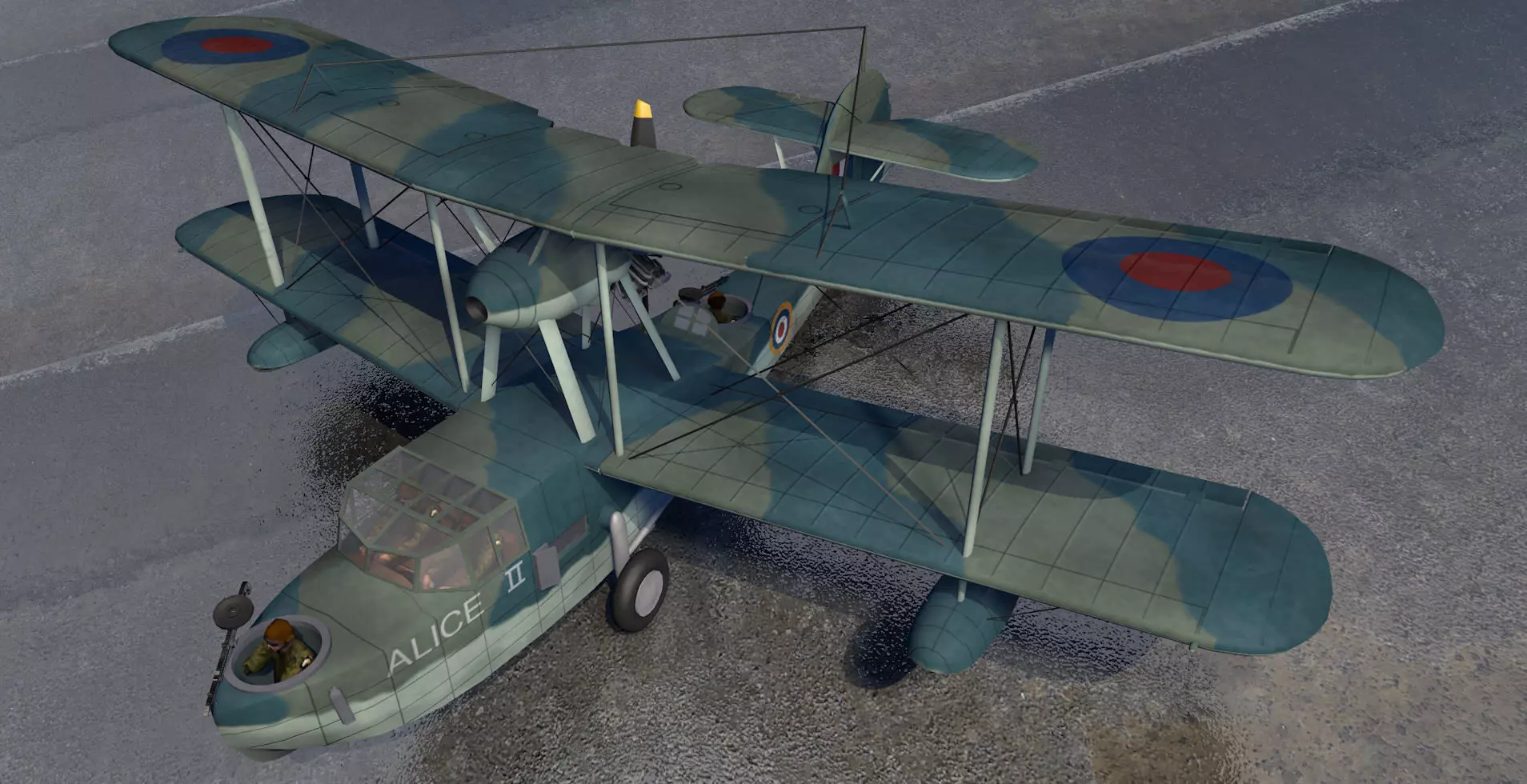 Supermarine Walrus Mk-1 3D model_0