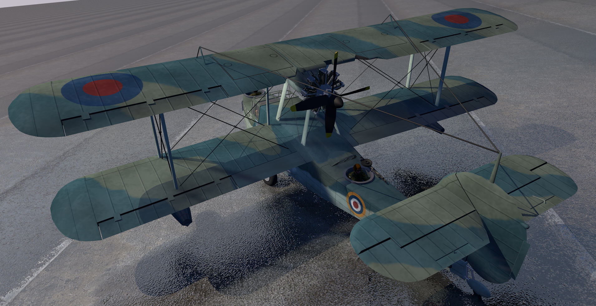 Supermarine Walrus Mk-1 3D model_1