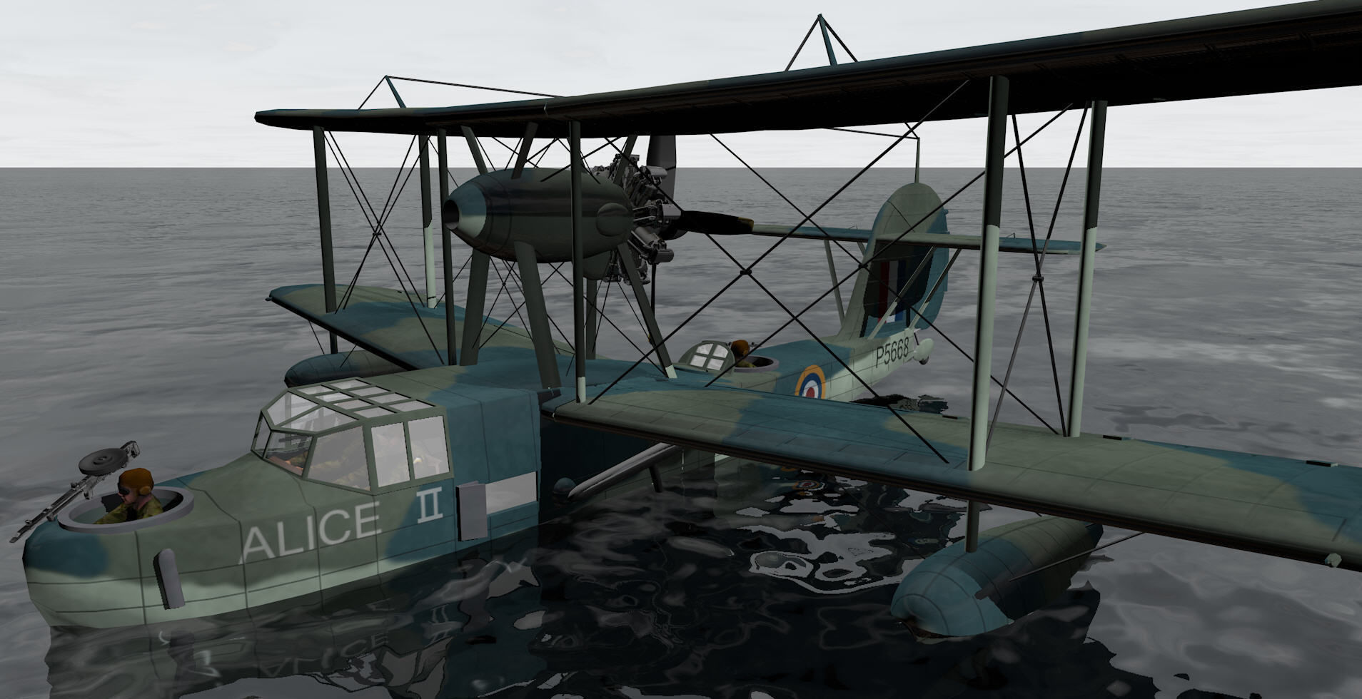 Supermarine Walrus Mk-1 3D model_9