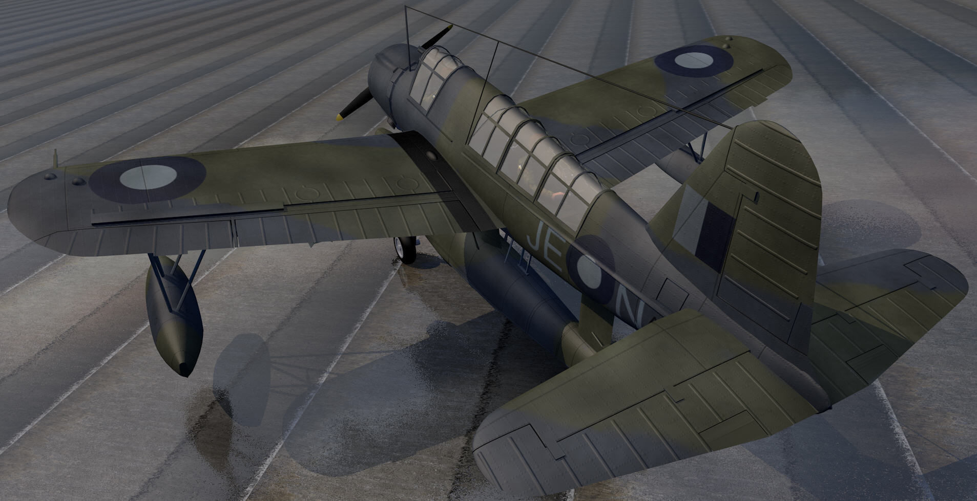 Vought Kingfisher Mk-1 - RAAF 3D model_1