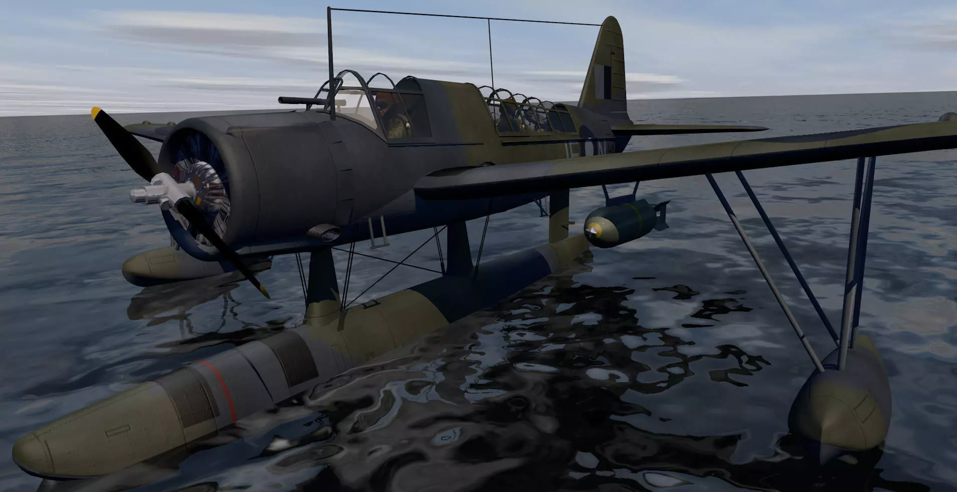 Vought Kingfisher Mk-1 - RAAF 3D model_0