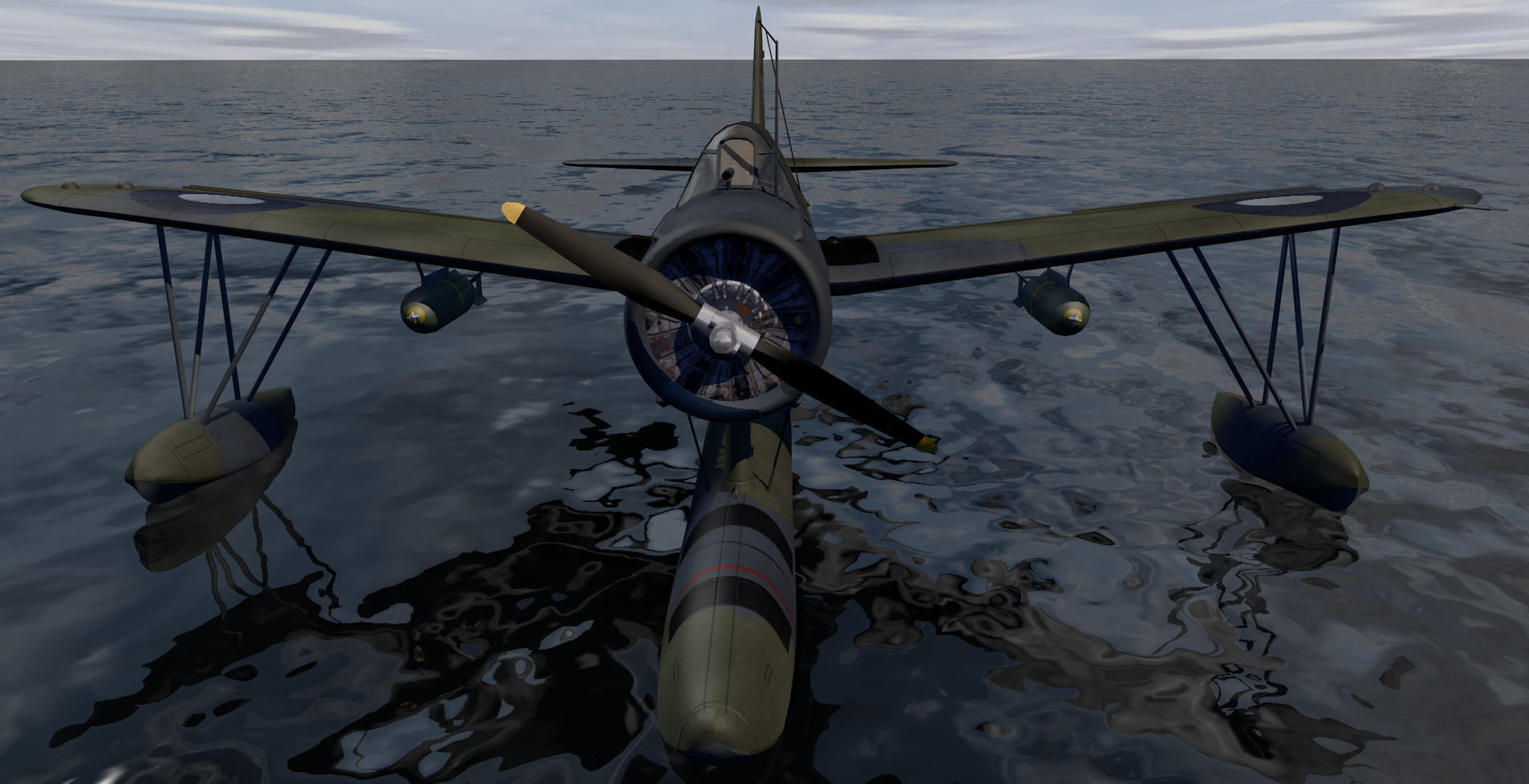 Vought Kingfisher Mk-1 - RAAF 3D model_7