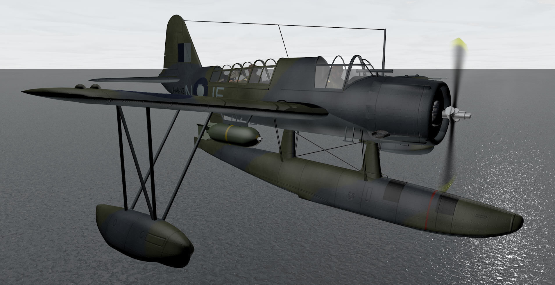 Vought Kingfisher Mk-1 - RAAF 3D model_5