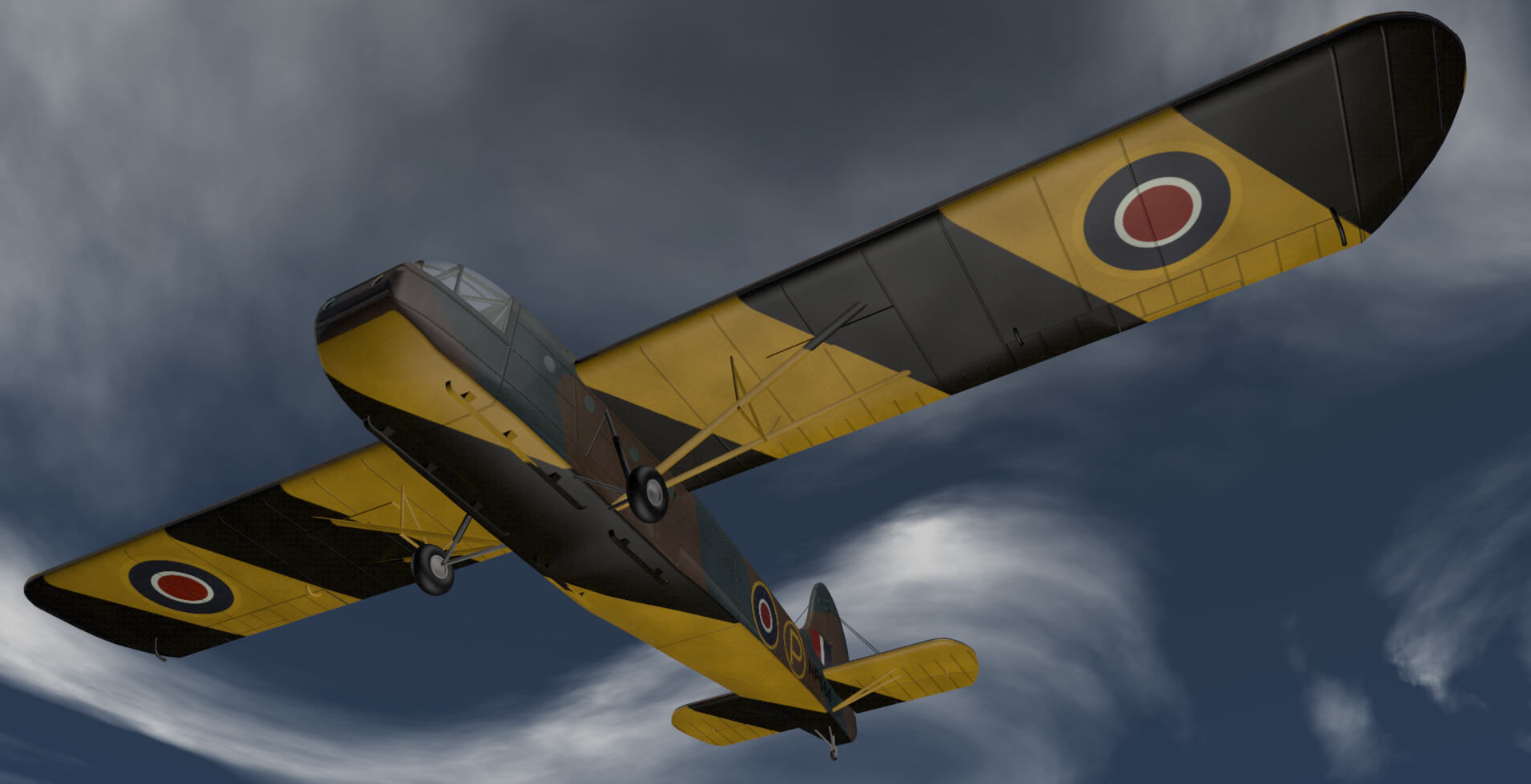 Waco Hadrian - RAF 3D model_11