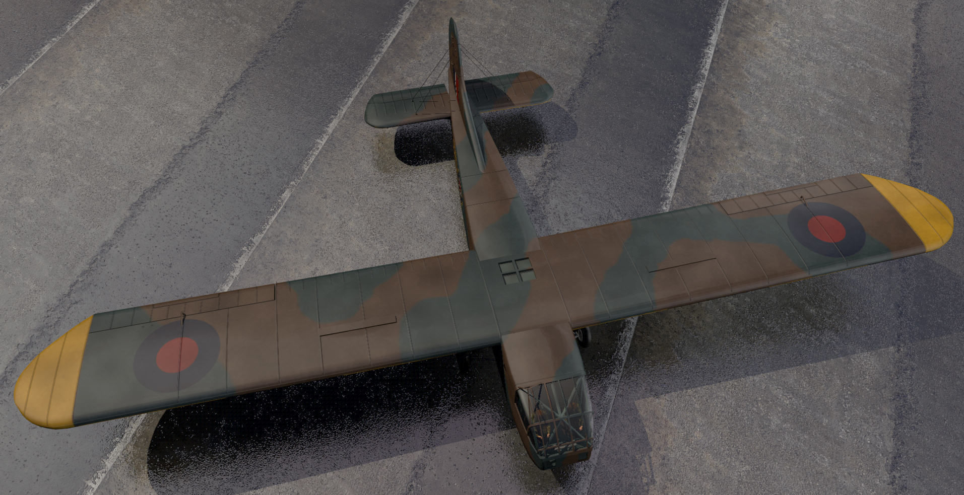 Waco Hadrian - RAF 3D model_2