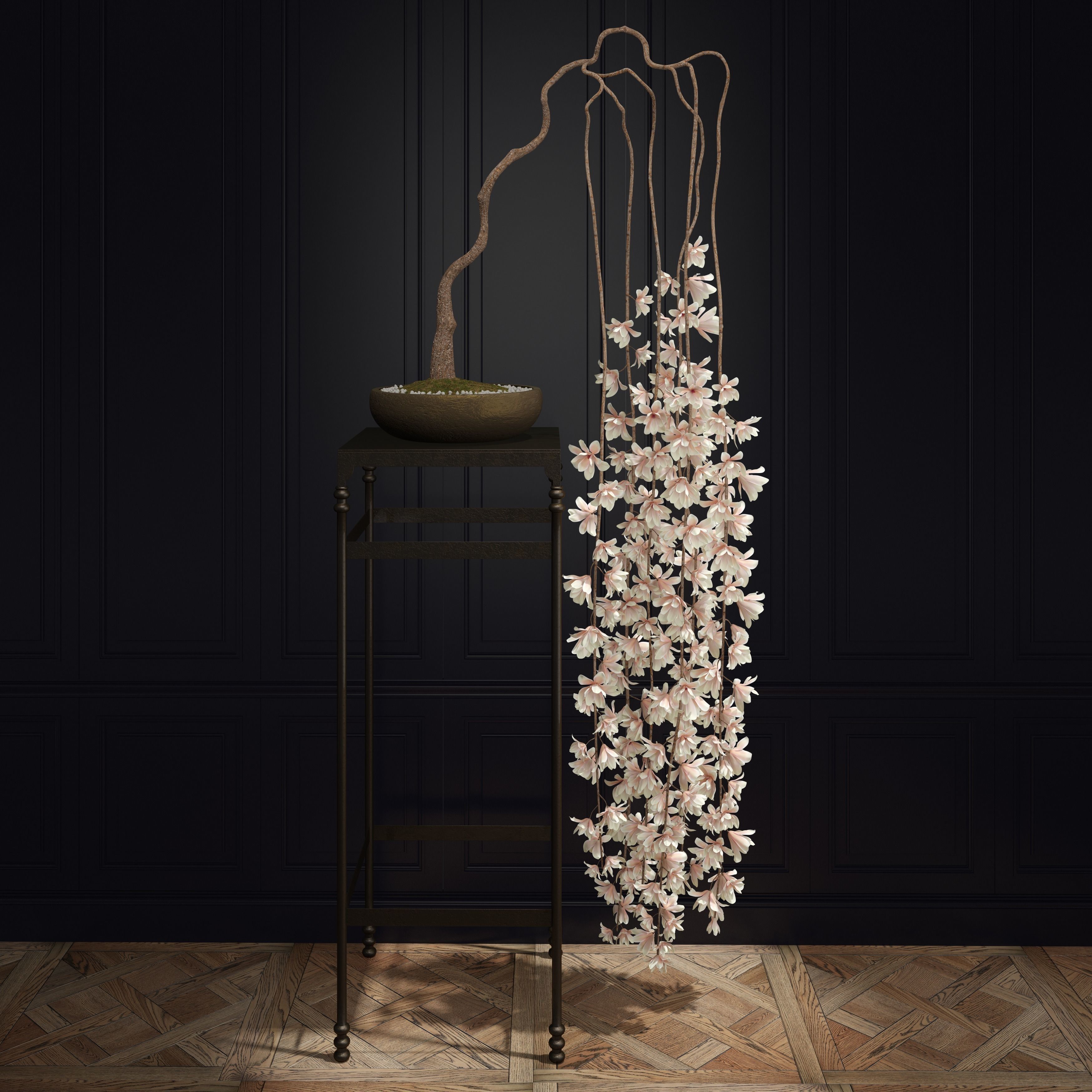 Bonsai Magnolia 3D model_2