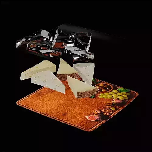 Cheese Selection 4 3D model 5