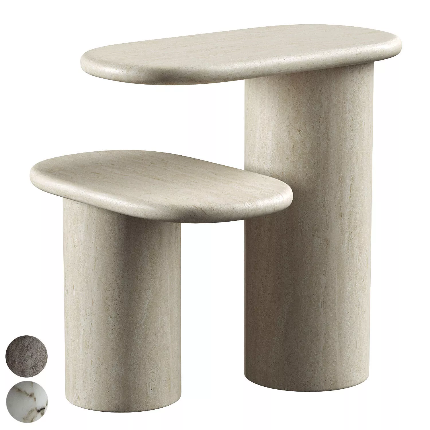 Cantilever Side Table 3D model