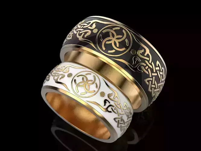 Wedding Ring 3D print model