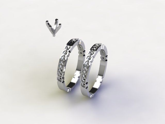 Love Band 3D print model_3