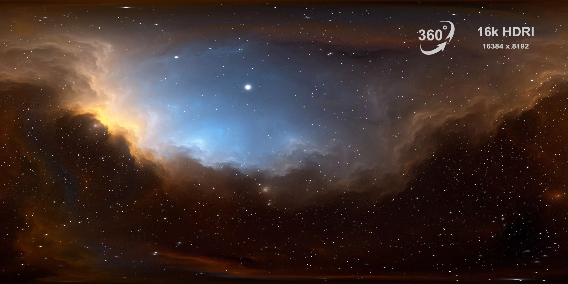 360 degree 16k HDRI space background SN-3884 3D model
