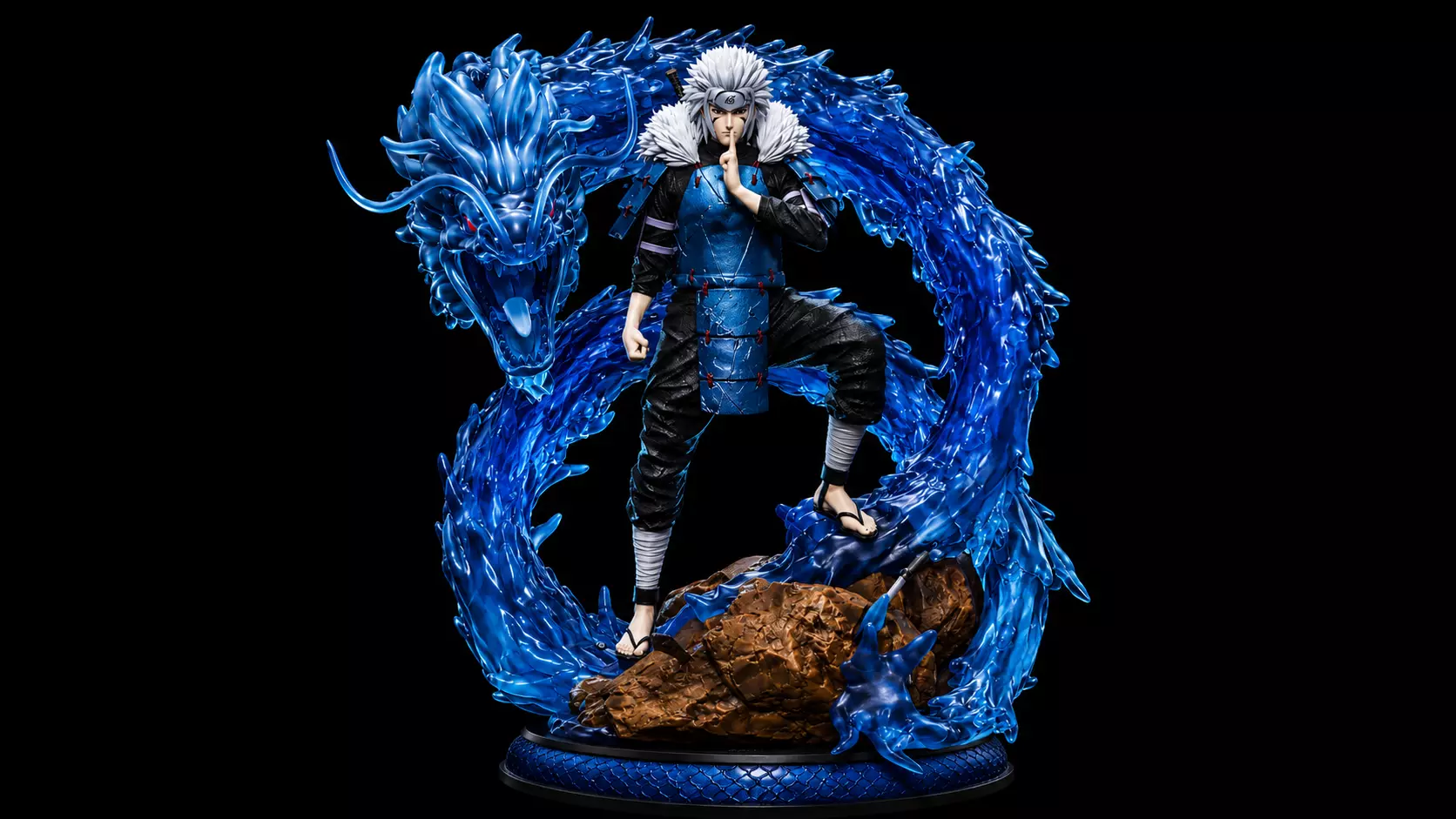Tobirama Senju Water Dragon Jutsu STL 3D print model