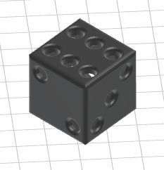 Hollow Dice Free 3D print model