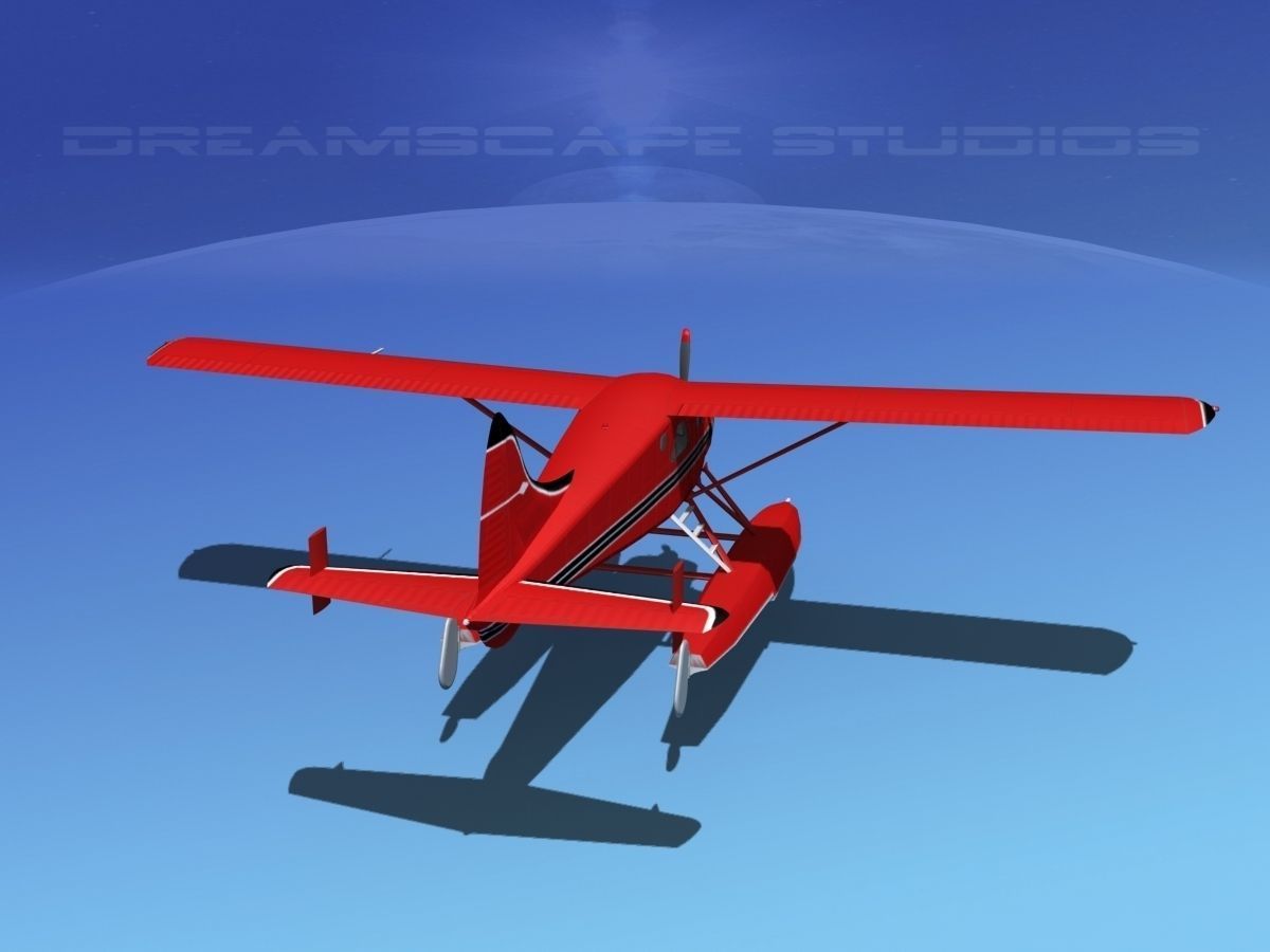 Dehavilland DHC-2 Beaver V02 3D model_6