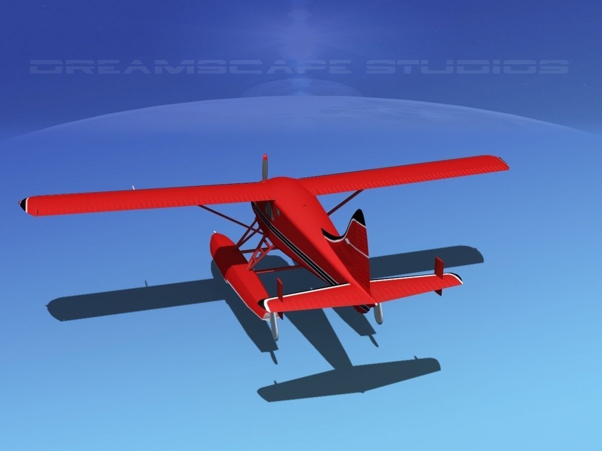 Dehavilland DHC-2 Beaver V02 3D model_7